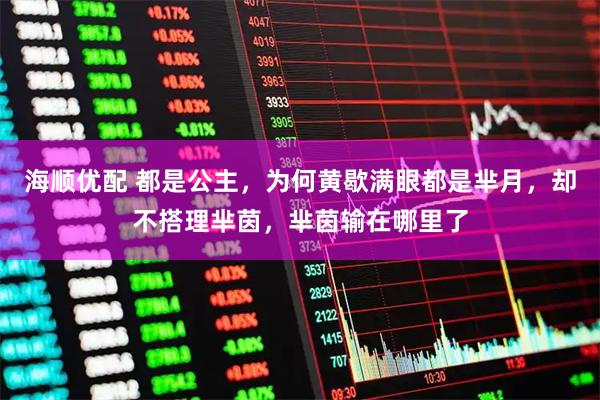 海顺优配 都是公主，为何黄歇满眼都是芈月，却不搭理芈茵，芈茵输在哪里了